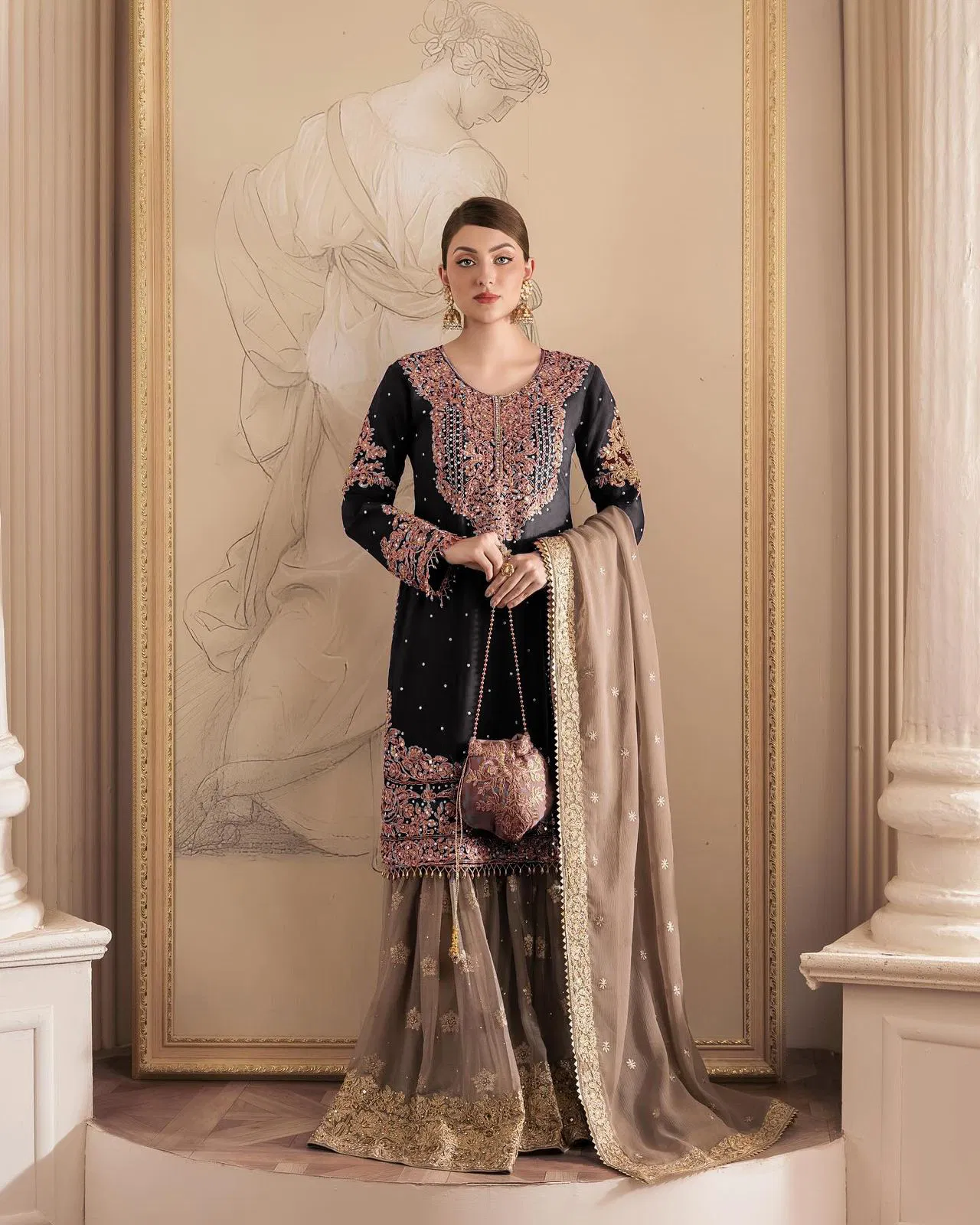 Kd 1486 Faux Georgette With Inner Readymade Suits Bulk Orders In India